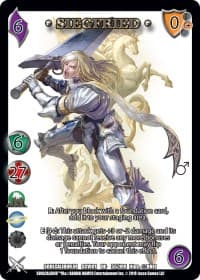 Siegfried - SoulCalibur VI - UniVersus card