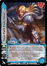 Your Path Ends Here! - SoulCalibur VI - UniVersus card