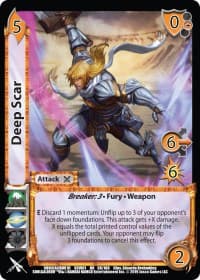 Deep Scar - SoulCalibur VI - UniVersus card