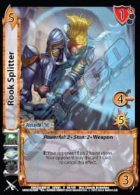 Rook Splitter - SoulCalibur VI - UniVersus card
