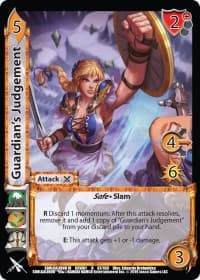 Guardian's Judgement - SoulCalibur VI - UniVersus card