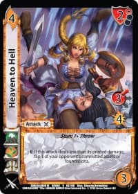 Heaven to Hell - SoulCalibur VI - UniVersus card