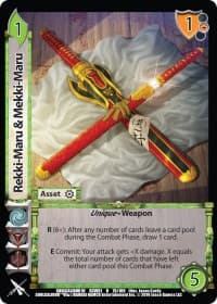 Rekki-Maru & Mekki-Maru - SoulCalibur VI - UniVersus card