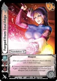 Forged From Soul Edge - SoulCalibur VI - UniVersus card