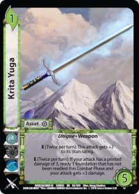 Krita Yuga - SoulCalibur VI - UniVersus card