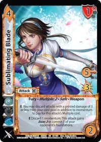 Sublimating Blade - SoulCalibur VI - UniVersus card