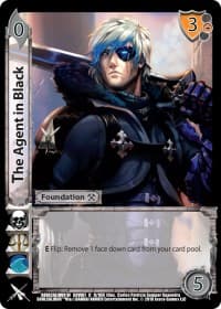 The Agent in Black - SoulCalibur VI - UniVersus card