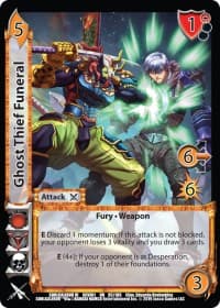 Ghost Thief Funeral - SoulCalibur VI - UniVersus card