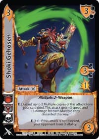 Shoki Gehosen - SoulCalibur VI - UniVersus card