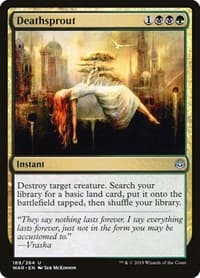 Deathsprout - War of the Spark - Magic: The Gathering card
