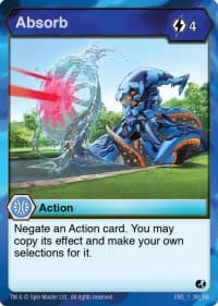 Absorb - Battle Brawlers - Bakugan TCG card
