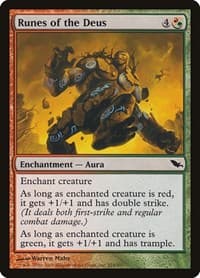 Runes of the Deus - Shadowmoor - Magic: The Gathering card