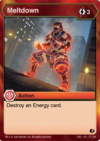 Meltdown - Battle Brawlers - Bakugan TCG card