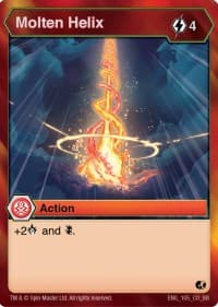 Molten Helix - Battle Brawlers - Bakugan TCG card
