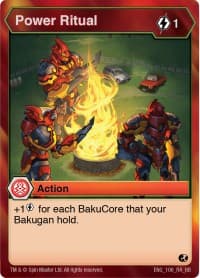 Power Ritual - Battle Brawlers - Bakugan TCG card