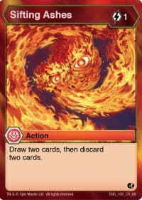 Sifting Ashes - Battle Brawlers - Bakugan TCG card
