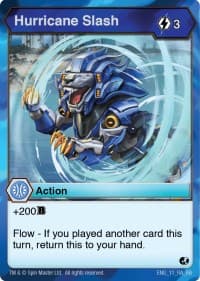 Hurricane Slash - Battle Brawlers - Bakugan TCG card