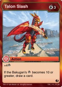 Talon Slash - Battle Brawlers - Bakugan TCG card