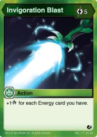 Invigoration Blast - Battle Brawlers - Bakugan TCG card