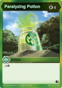 Paralyzing Potion - Battle Brawlers - Bakugan TCG card
