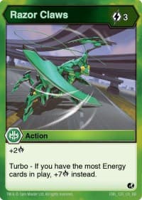 Razor Claws - Battle Brawlers - Bakugan TCG card