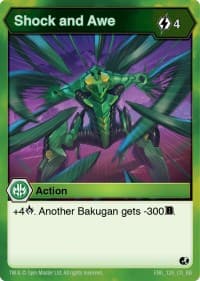 Shock and Awe - Battle Brawlers - Bakugan TCG card