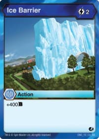 Ice Barrier - Battle Brawlers - Bakugan TCG card