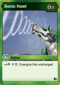 Sonic Howl - Battle Brawlers - Bakugan TCG card