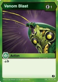 Venom Blast - Battle Brawlers - Bakugan TCG card