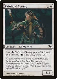 Safehold Sentry - Shadowmoor - Magic: The Gathering card