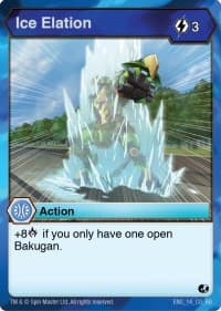 Ice Elation - Battle Brawlers - Bakugan TCG card