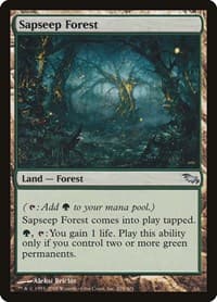 Sapseep Forest - Shadowmoor - Magic: The Gathering card