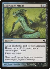 Scarscale Ritual - Shadowmoor - Magic: The Gathering card