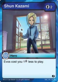 Shun Kazami - Battle Brawlers - Bakugan TCG card