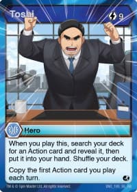 Toshi - Battle Brawlers - Bakugan TCG card