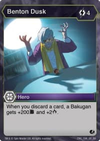 Benton Dusk - Battle Brawlers - Bakugan TCG card