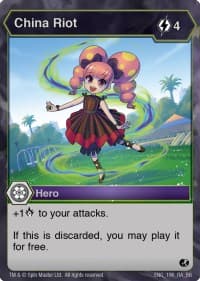 China Riot - Battle Brawlers - Bakugan TCG card