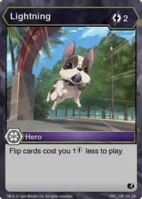 Lightning - Battle Brawlers - Bakugan TCG card
