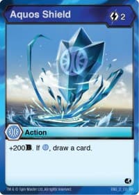 Aquos Shield - Battle Brawlers - Bakugan TCG card