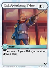 Col. Armstrong Tripp - Battle Brawlers - Bakugan TCG card