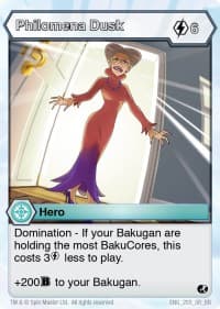 Philomena Dusk - Battle Brawlers - Bakugan TCG card