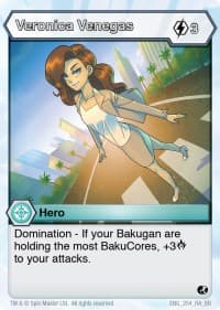 Veronica Venegas - Battle Brawlers - Bakugan TCG card