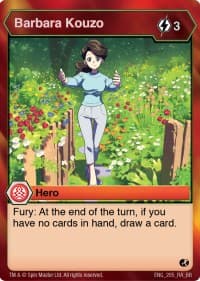 Barbara Kouzo - Battle Brawlers - Bakugan TCG card
