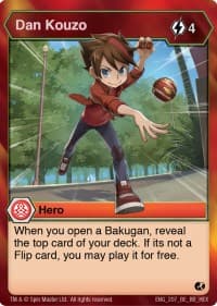 Dan Kouzo - Battle Brawlers - Bakugan TCG card