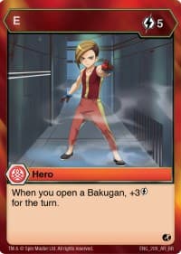 E - Battle Brawlers - Bakugan TCG card