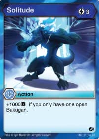 Solitude - Battle Brawlers - Bakugan TCG card