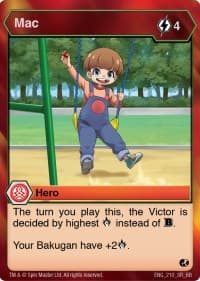 Mac - Battle Brawlers - Bakugan TCG card