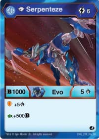Diamond Serpenteze - Battle Brawlers - Bakugan TCG card