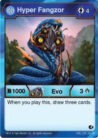 Hyper Fangzor - Battle Brawlers - Bakugan TCG card