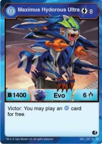 Maximus Hydorous Ultra - Battle Brawlers - Bakugan TCG card